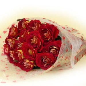 Bukiet czerwonych róż "Na zawsze razem" - Kwiaciarnia KWIATOSTACJA Kraków