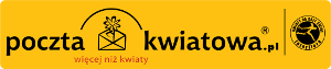 Logo PocztaKwiatowa wiecej niz kwiaty