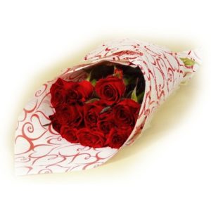 Bukiet czerwonych róż "Barwy miłości" - Kwiaciarnia KWIATOSTACJA Kraków