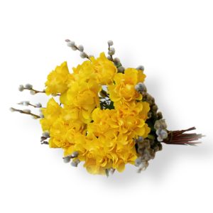Bukiet żółtych róż "Wiosenne klimaty" -Kwiaciarnia KWIATOSTACJA Kraków