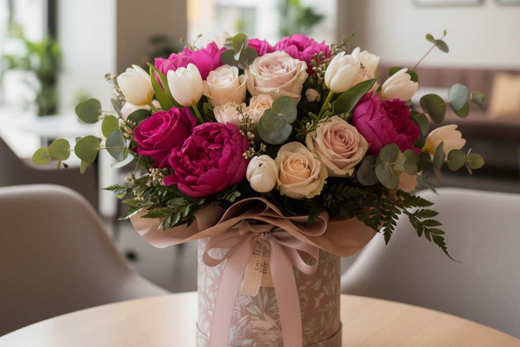 Jakie kwiaty na urodziny? Praktyczny przewodnik uwzględnia lokalne tradycje w Krakowie 1 Dostawa kwiatów na urodziny - Kwiaciarnia KWIATOSTACJA Kraków